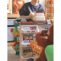 Woopie WOOPIE Sklep Supermarket z Wózkiem Waga Kasa Skaner + 48 Akc.