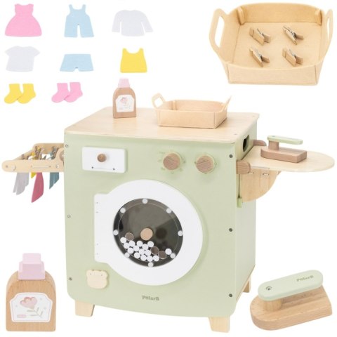 Viga Toys VIGA PolarB Drewniana Pralka Akcesoria Viga Toys VIGA PolarB Drewniana Pralka Akcesoria