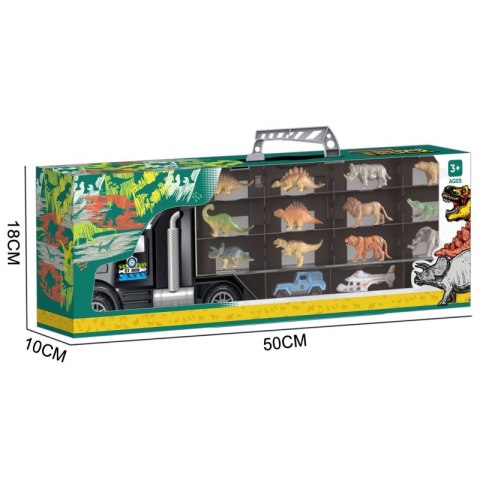 Woopie WOOPIE Samochód Transporter Dinozaury Ciężarówka Woopie WOOPIE Samochód Transporter Dinozaury Ciężarówka