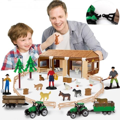 Woopie WOOPIE Zestaw Mały Farmer XL Figurki Gospodarstwo