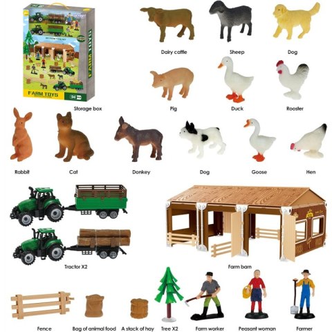 Woopie WOOPIE Zestaw Mały Farmer XL Figurki Gospodarstwo Woopie WOOPIE Zestaw Mały Farmer XL Figurki Gospodarstwo