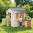 Smoby Smoby Domek Nature z kuchnią + 17 akcesoriów