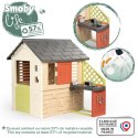 Smoby Smoby Domek Nature z kuchnią + 17 akcesoriów