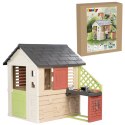 Smoby Smoby Domek Nature z kuchnią + 17 akcesoriów