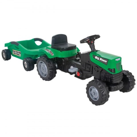 Woopie WOOPIE Traktor na Pedały Big PowerTrac z Przyczepą XXL Woopie WOOPIE Traktor na Pedały Big PowerTrac z Przyczepą XXL