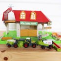 Woopie WOOPIE Zestaw Farma Zagroda Traktory + Figurki 42 el.