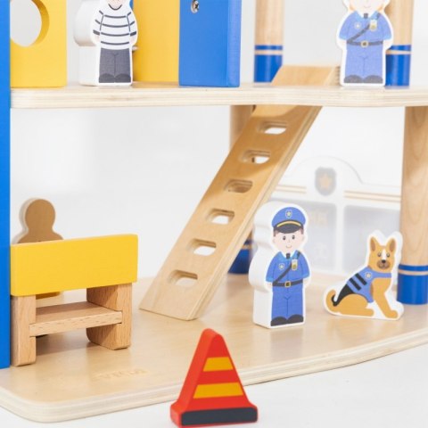 Masterkidz VIGA Drewniany Komisariat Policji Radiowóz 3 poziomy 14 el Masterkidz VIGA Drewniany Komisariat Policji Radiowóz 3 poziomy 14 el