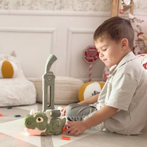 Woopie WOOPIE Elektryczna Ciuchcia Lokomotywa do Klocków Domino Dinozaur Pomarańczowy - 8 szt. Woopie WOOPIE Elektryczna Ciuchcia Lokomotywa do Klocków Domino Dinozaur Pomarańczowy - 8 szt.