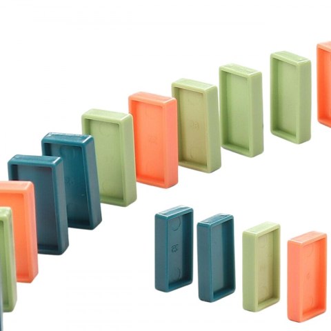 Woopie WOOPIE Elektryczna Ciuchcia Lokomotywa do Klocków Domino Dinozaur Pomarańczowy - 8 szt. Woopie WOOPIE Elektryczna Ciuchcia Lokomotywa do Klocków Domino Dinozaur Pomarańczowy - 8 szt.