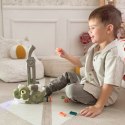 Woopie WOOPIE Elektryczna Ciuchcia Lokomotywa do Klocków Domino Dinozaur Zielony - ZESTAW 8 SZT.