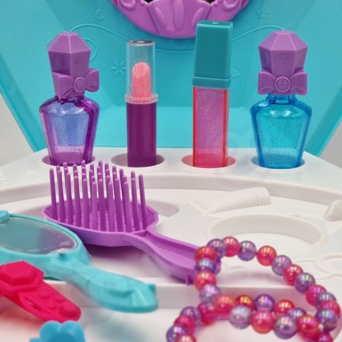 WOOPIE Toaletka dla Dziewczynki 2w1 Salon Piękności w Walizce WOOPIE Toaletka dla Dziewczynki 2w1 Salon Piękności w Walizce