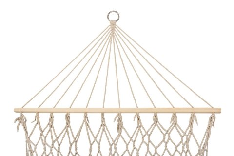 Hamak ogrodowy brazylijski boho siatka frędzle 200cm ecru 250kg Kik Sp. z o. o. Sp. k. Hamak ogrodowy brazylijski boho siatka frędzle 200cm ecru 250kg Kik Sp. z o. o. Sp. k.