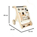 Pchacz chodzik drewniany tablica manipulacyjna sorter Kik Sp. z o. o. Sp. k.