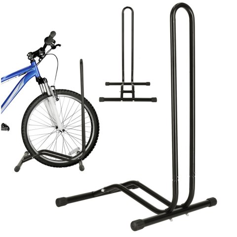 Stojak rowerowy RALLEX na rower pojedynczy metalowy czarny Kik Sp. z o. o. Sp. k. Stojak rowerowy RALLEX na rower pojedynczy metalowy czarny Kik Sp. z o. o. Sp. k.