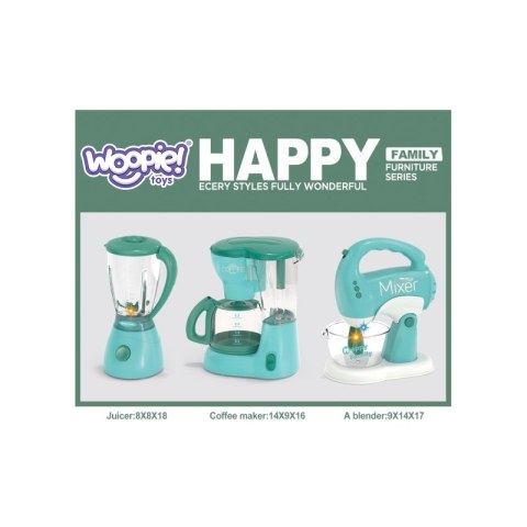 Woopie WOOPIE Zestaw AGD dla Dzieci 3w1 Mikser Blender Robot Kuchenny Woopie WOOPIE Zestaw AGD dla Dzieci 3w1 Mikser Blender Robot Kuchenny
