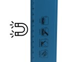 Bituxx Poziomica magnetyczna aluminiowa wzmocniona 30cm