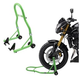 Bituxx Stojak motocyklowy przód regulowany 250kg pod przednie koło motocykla