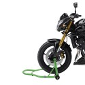 Bituxx Stojak motocyklowy przód regulowany 250kg pod przednie koło motocykla