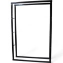 Bituxx Stojak na Drewno Kominkowe Bituxx Stalowy Nowoczesny Design 150cm