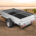 Bituxx Wspornik plandeki do przyczepy aluminiowy regulowany 100 - 70 cm bituxx
