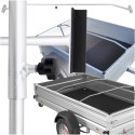 Bituxx Wspornik plandeki do przyczepy aluminiowy regulowany 100 - 70 cm bituxx