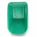 Bituxx Zapasowa misa do taczki 100l zielona pvc wytrzymała 250kg do ogrodu budowy