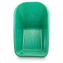 Bituxx Zapasowa misa do taczki 100l zielona pvc wytrzymała 250kg do ogrodu budowy