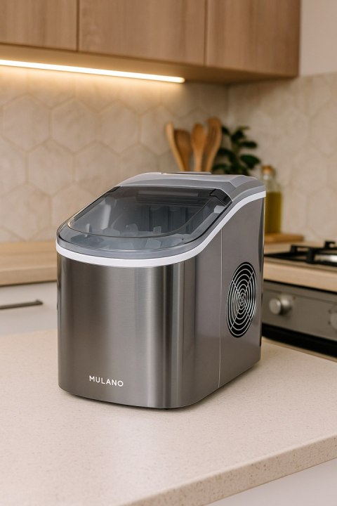 E-hurtownia Kostkarka do lodu 2,2L 10-15kg/24h szara przenośna 2 rozmiary kostek E-hurtownia Kostkarka do lodu 2,2L 10-15kg/24h szara przenośna 2 rozmiary kostek