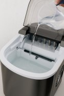 E-hurtownia Kostkarka do lodu 2,2L 10-15kg/24h szara przenośna 2 rozmiary kostek
