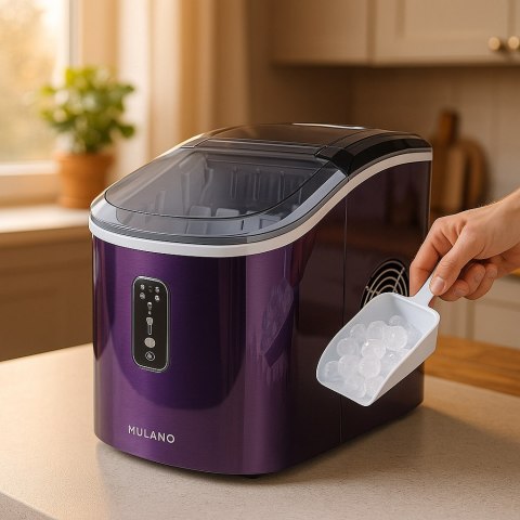 E-hurtownia Kostkarka do lodu 2,2L 15kg/24h fioletowa przenośna 2 rozmiary kostek E-hurtownia Kostkarka do lodu 2,2L 15kg/24h fioletowa przenośna 2 rozmiary kostek