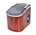 E-hurtownia Kostkarka do lodu 2,2L 15kg/24h pomarańczowa kompaktowa 2 rozmiary kostek