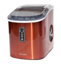 E-hurtownia Kostkarka do lodu 2,2L 15kg/24h pomarańczowa kompaktowa 2 rozmiary kostek