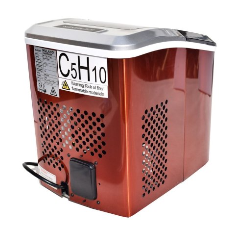 E-hurtownia Kostkarka do lodu 2,2L 15kg/24h pomarańczowa kompaktowa 2 rozmiary kostek E-hurtownia Kostkarka do lodu 2,2L 15kg/24h pomarańczowa kompaktowa 2 rozmiary kostek