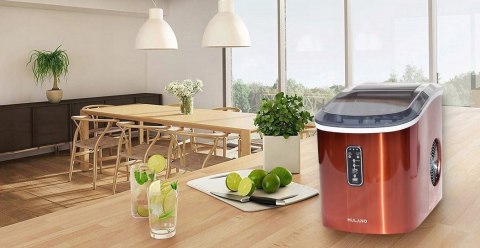 E-hurtownia Kostkarka do lodu 2,2L 15kg/24h pomarańczowa kompaktowa 2 rozmiary kostek E-hurtownia Kostkarka do lodu 2,2L 15kg/24h pomarańczowa kompaktowa 2 rozmiary kostek