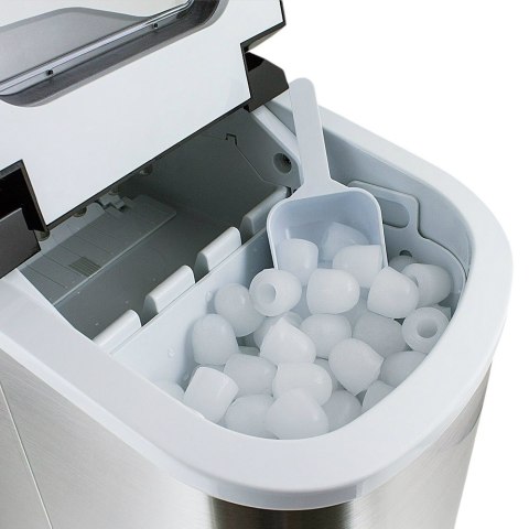 E-hurtownia Kostkarka do lodu INOX 2,2L 12kg/24h kompaktowa 2 rozmiary kostek E-hurtownia Kostkarka do lodu INOX 2,2L 12kg/24h kompaktowa 2 rozmiary kostek