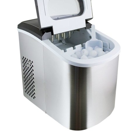 E-hurtownia Kostkarka do lodu INOX 2,2L 12kg/24h kompaktowa 2 rozmiary kostek E-hurtownia Kostkarka do lodu INOX 2,2L 12kg/24h kompaktowa 2 rozmiary kostek