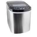 E-hurtownia Kostkarka do lodu INOX 2,2L 12kg/24h kompaktowa 2 rozmiary kostek