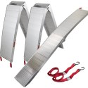 E-hurtownia Najazdy rampy aluminiowe składane 680kg 2 sztuki motocykle quady maszyny