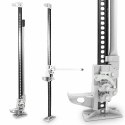 E-hurtownia Podnośnik kolejowy lewarek farmerski 3t 132 cm stalowy do auta terenowego offroad