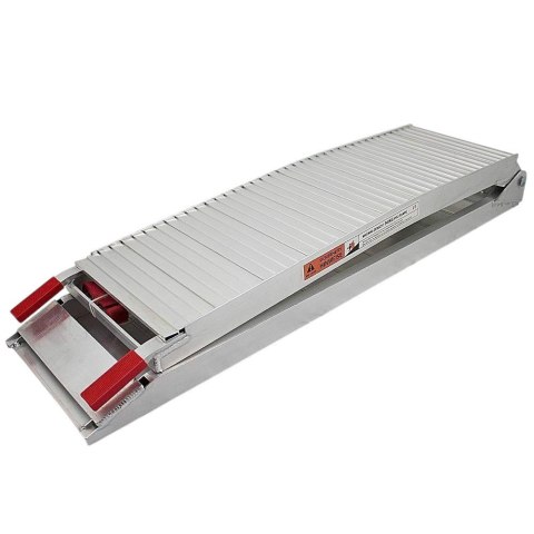 E-hurtownia Rampa aluminiowa składana 340kg 205cm antypoślizgowa motocykl kosiarka E-hurtownia Rampa aluminiowa składana 340kg 205cm antypoślizgowa motocykl kosiarka