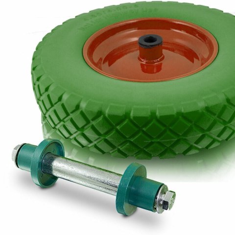 E-hurtownia Taczka budowlana 100l 250kg z kołem pu 40cm stalowa misa lekka E-hurtownia Taczka budowlana 100l 250kg z kołem pu 40cm stalowa misa lekka