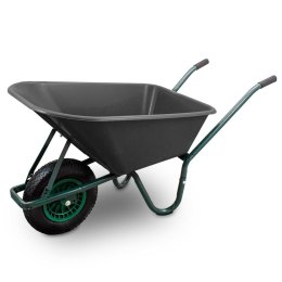E-hurtownia Taczka ogrodowa 100l 250kg pvc koło pneumatyczne stalowa lekka wytrzymała