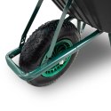 E-hurtownia Taczka ogrodowa 100l 250kg pvc koło pneumatyczne stalowa lekka wytrzymała