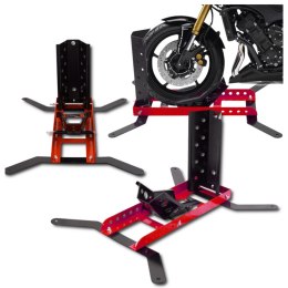 E-hurtownia Uchwyt transportowy do motocykla 450kg czerwony