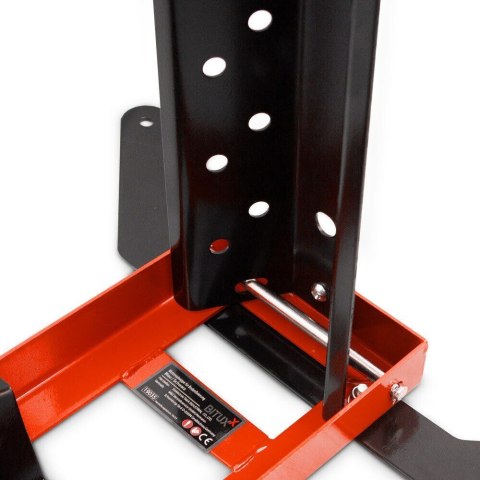 E-hurtownia Uchwyt transportowy do motocykla 450kg czerwony E-hurtownia Uchwyt transportowy do motocykla 450kg czerwony