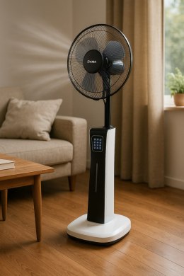 E-hurtownia Wentylator ultradźwiękowy led 3w1 z nawilżaczem pilot 75w oscylacyjny