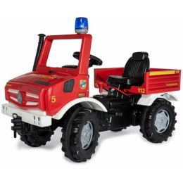 Rolly Toys Rolly Toys Unimog Mercedes Benz Samochód na pedały Straż + Kogut