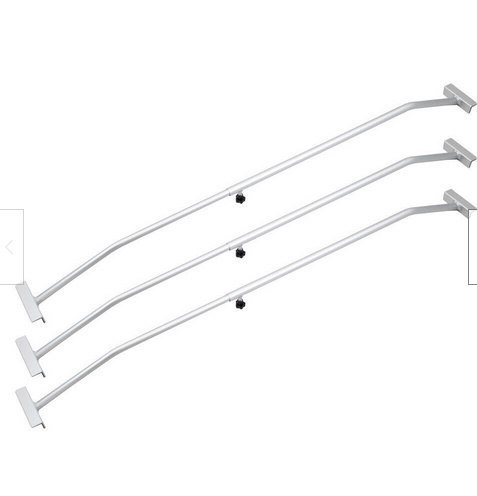 Bituxx 3 wsporniki do plandeki aluminiowe regulowane 140-210 cm płaskie przyczepa