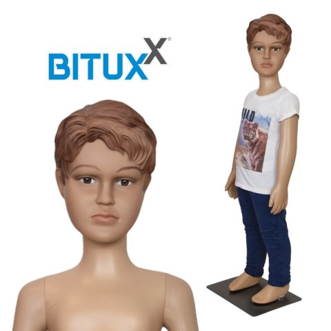 Bituxx Manekin dziecięcy chłopczyk 90 cm sklepowy wystawowy manekin całopostaciowy Bituxx Manekin dziecięcy chłopczyk 90 cm sklepowy wystawowy manekin całopostaciowy