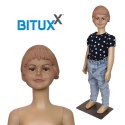 Bituxx Manekin dziecięcy dziewczynka 90 cm sklepowy wystawowy z rękami